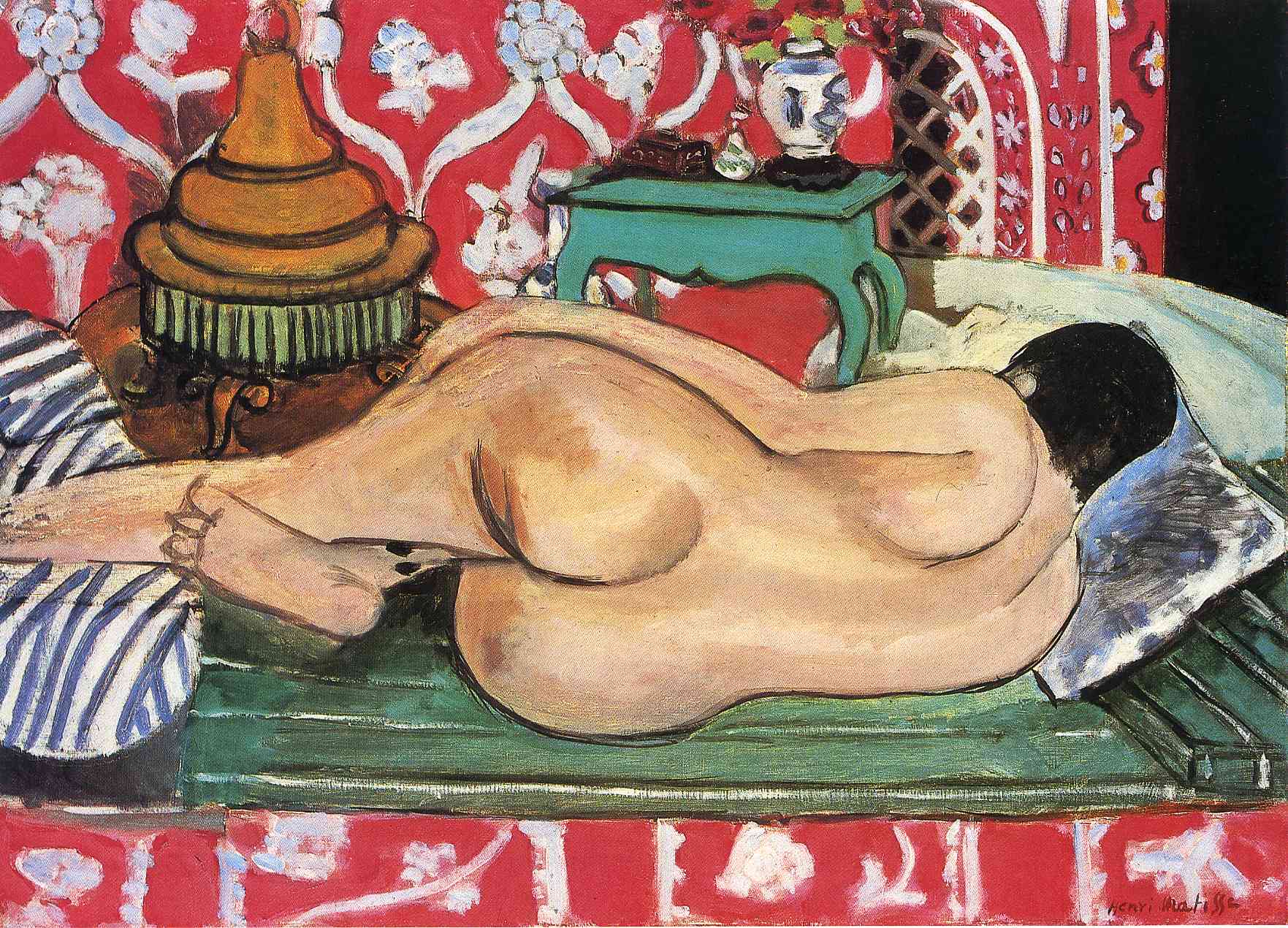 Henri Matisse - Reclining Nude, back 1927